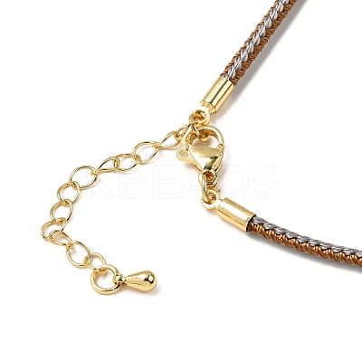 2.5MM Nylon Braided Cord Necklace Making FIND-G095-01G-03-1