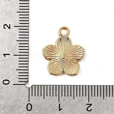 Light Gold Plated Alloy Enamel Pendants ENAM-R136-17-1