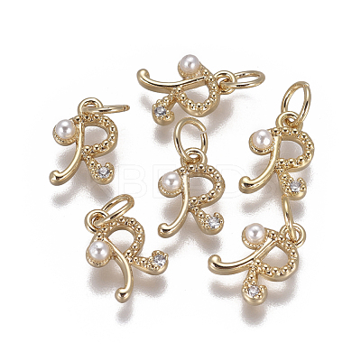 Brass Charms KK-L179-08R-G-1