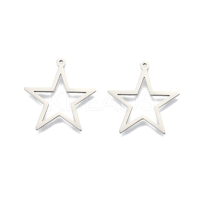Non-Tarnish 201 Stainless Steel Pendants STAS-N098-096P-1