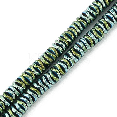 Electroplated Synthetic Non-Magnetic Hematite Beads Strands G-H020-M01-07-1