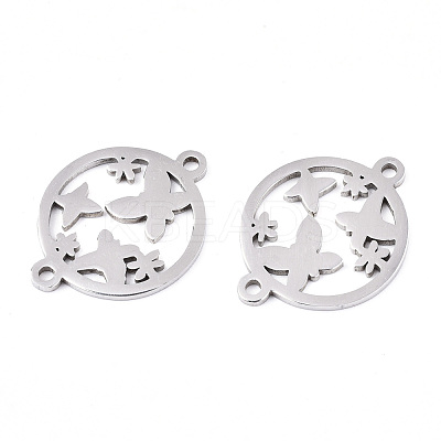 Tarnish Resistant 201 Stainless Steel Links Connectors STAS-S080-025P-1