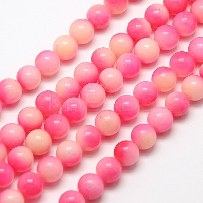 Natural Malaysia Jade Bead Strands X-G-M100-6mm-06-1