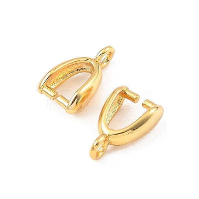 SHEGRACE Brass Ice Pick Pinch Bail XGR0038G-80G-1