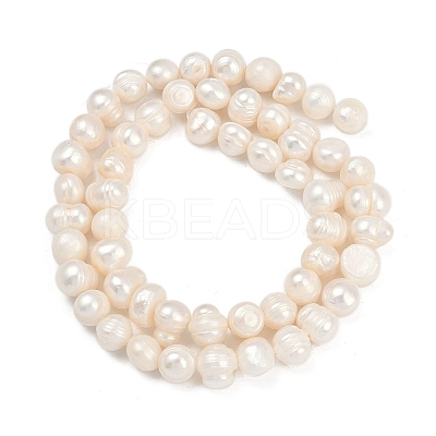 Natural Cultured Freshwater Pearl Beads Strands PEAR-I007-07J-09A-1