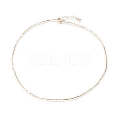 Long-Lasting Plated Brass Chain Necklaces NJEW-MSMC002-14G-NF-1