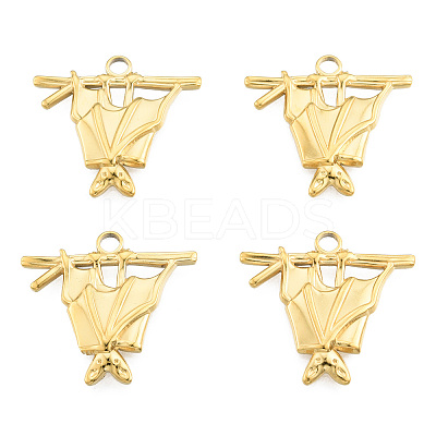 Ion Plating(IP) 201 Stainless Steel Pendants LS-STAS-N098-266LG-1