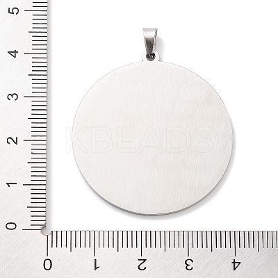 Anti-Tarnish 304 Stainless Steel Pendants STAS-U030-03P-1