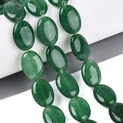 Dyed Natural White Jade Beads Strands G-N370-01A-06-1