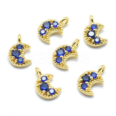 Brass Charms ZIRC-J040-35G-01-NR-1