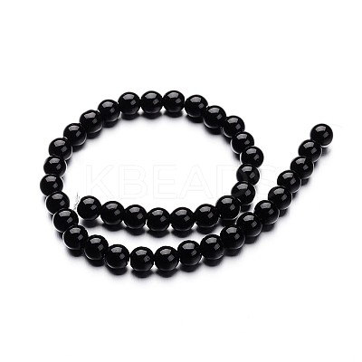 Glass Round Bead Strands GLAA-I028-10mm-02-1