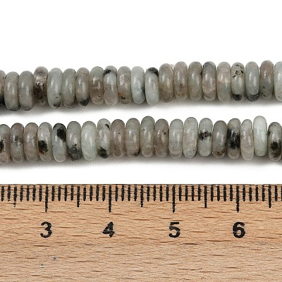 Natural Sesame Jasper Beads Strands G-Q159-B27-01-1