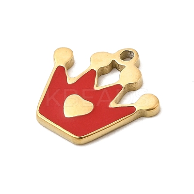 304 Stainless Steel Charms STAS-C162-06G-1