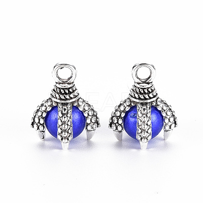Tibetan Style Alloy Charms LS-PALLOY-S120-249E-RS-1