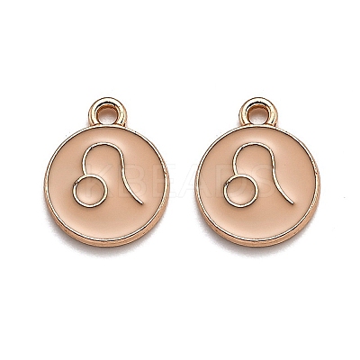 Alloy Enamel Pendants LS-ENAM-S124-01A-10G-1