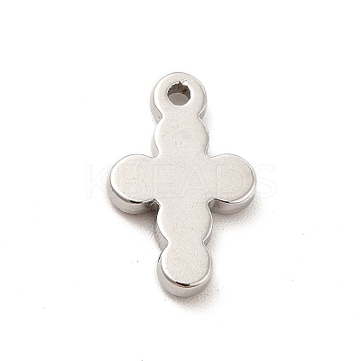 Non-Tarnish 304 Stainless Steel Pendant Rhinestone Settings STAS-F282-09P-1