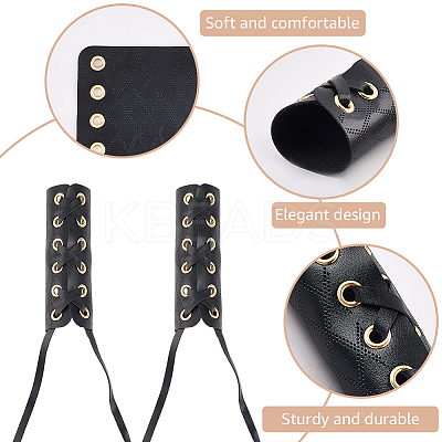 Imitation Leather Road Cycling Bicycle Handlebar Cover Grips AJEW-WH20018-101D-1