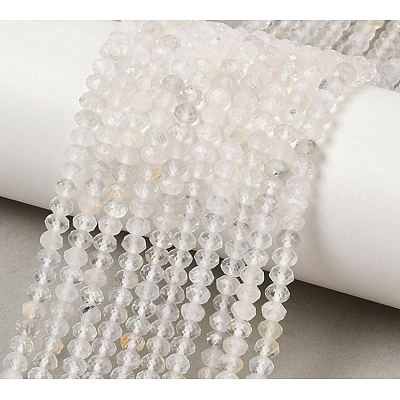Natural Quartz Crystal Beads Strands G-D347-B03-1