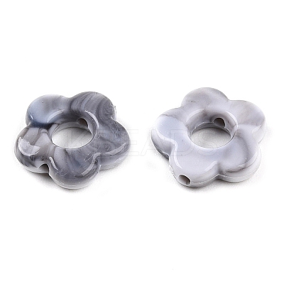 Gradient Color Transparent Acrylic Beads OACR-N137-49U-1