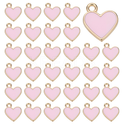 60Pcs Alloy Enamel Charms ENAM-ME0001-17-1
