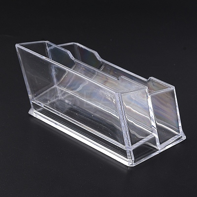 Plastic Business Card Display Holder AJEW-WH20001-68B-1