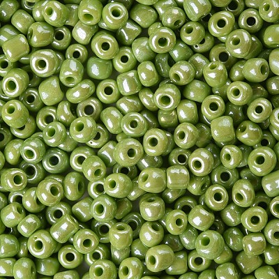6/0 Glass Seed Beads SEED-US0003-4mm-124-1