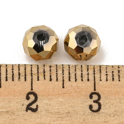 Electroplate Glass Beads EGLA-Z004-01A-03-1