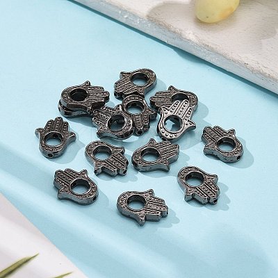 Tibetan Style Alloy Bead Frames LS-X-TIBEB-A123963-B-LF-1