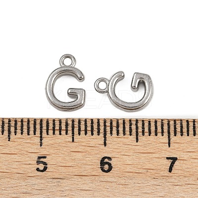 304 Stainless Steel Charms STAS-G356-08P-G-1