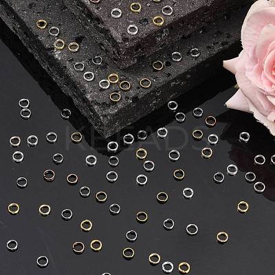 Mixed Color Iron Split Rings JRD5MM-M-1
