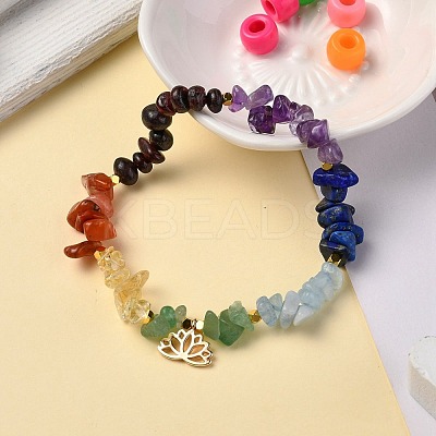 Chakra Jewelry BJEW-JB06082-1
