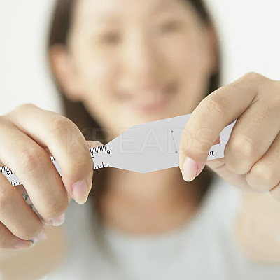 PP Plastic Baby Head Circumference Measuring Tape TOOL-WH0136-90-1