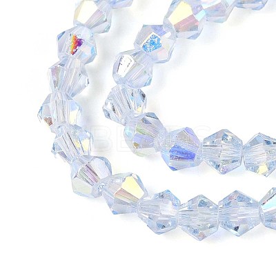 Transparent Glass Beads Strands LS-EGLA-N021-4mm-01-1