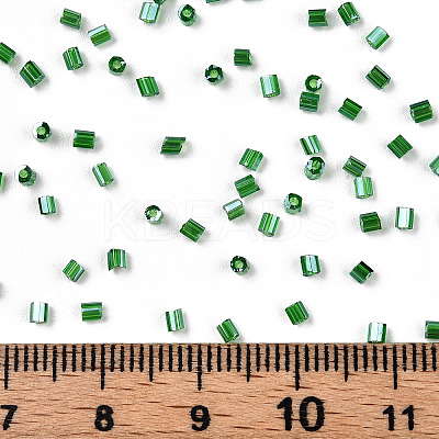FGB Mixed Grade A Glass Bugle Beads & Hexagon Two Cut Beads GLAA-N001-01-1