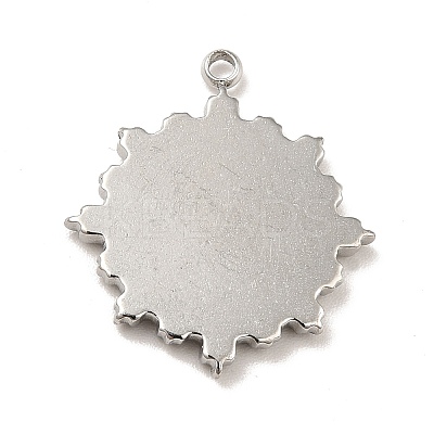 Non-Tarnish 304 Stainless Steel Pendants STAS-A066-21P-1