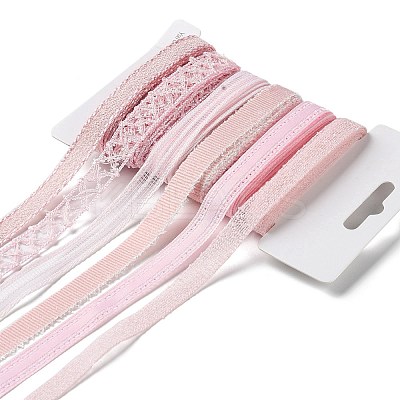 18 Yards 6 Styles Polyester Ribbon SRIB-Q022-D12-1