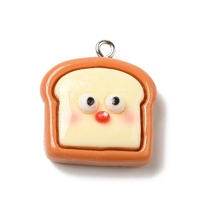 Resin Pendants RESI-A038-02B-1