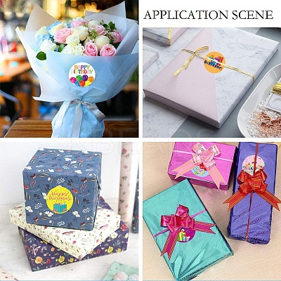Birthday Themed Pattern Self-Adhesive Stickers DIY-E023-08H-1