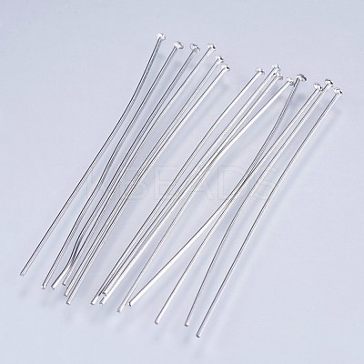 Tarnish Resistant 304 Stainless Steel Flat Head Pins STAS-F145-07P-0.6x45mm-1