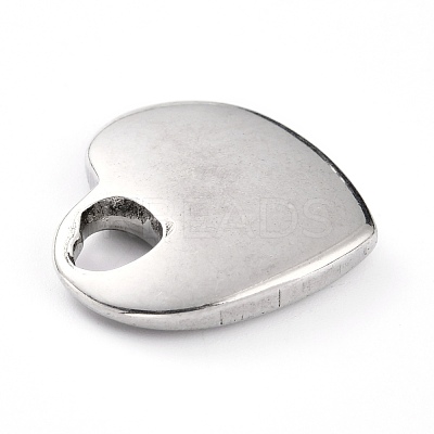 Non-Tarnish 304 Stainless Steel Pendants STAS-B005-02P-1
