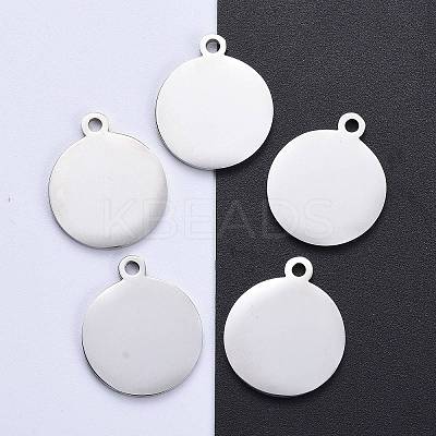 Tarnish Resistant 304 Stainless Steel Pendants LS-STAS-I140-01A-S-1