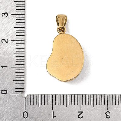 Natural Green Aventurine Pendants G-C278-01G-09-1
