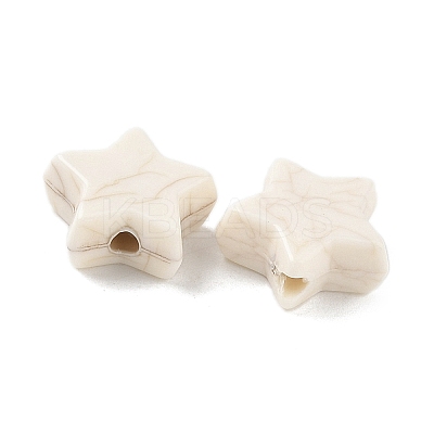Synthetic Howlite Beads G-V001-001C-1