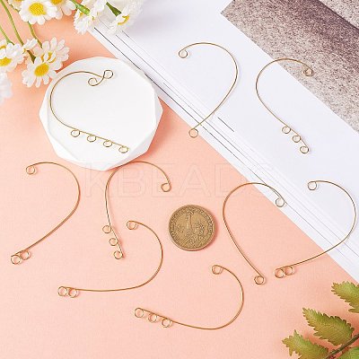 16Pcs 4 Style 316 Stainless Steel Ear Cuff Findings STAS-SZ0002-55-1