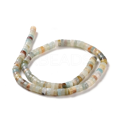 Natural Flower Amazonite Beads Strands X-G-D481-06-1