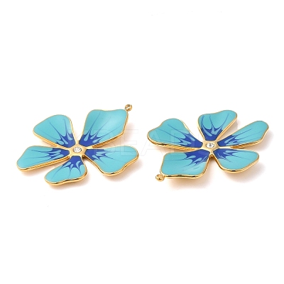 304 Stainless Steel Enamel Pendants X-STAS-K256-15G-02-1