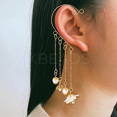 16Pcs 4 Style 316 Stainless Steel Ear Cuff Findings STAS-SZ0002-55-1