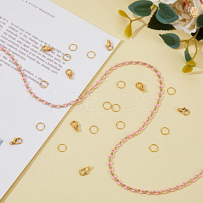 DIY Chain Bracelet Necklace Making Kit DIY-FH0006-16-1