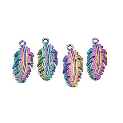 Ion Plating(IP) 304 Stainless Steel Pendants STAS-T063-191M-1