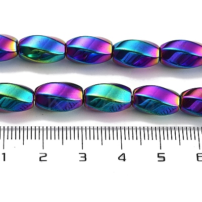 Synthetic Non-magnetic Hematite Beads Strands G-P545-G02-01B-1